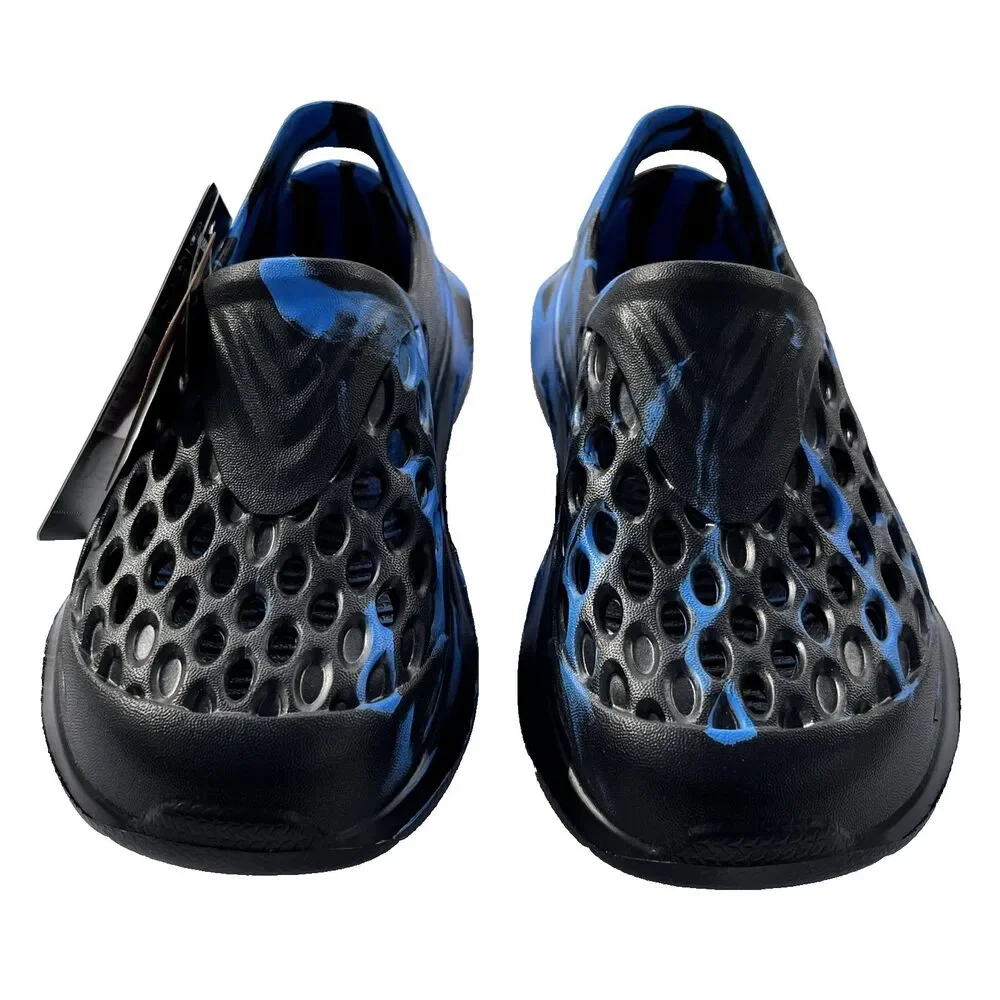 Rugged Shark Blue Black Slip-On Water Sneaker Big Boys‎ Size 1 Vacation Travel